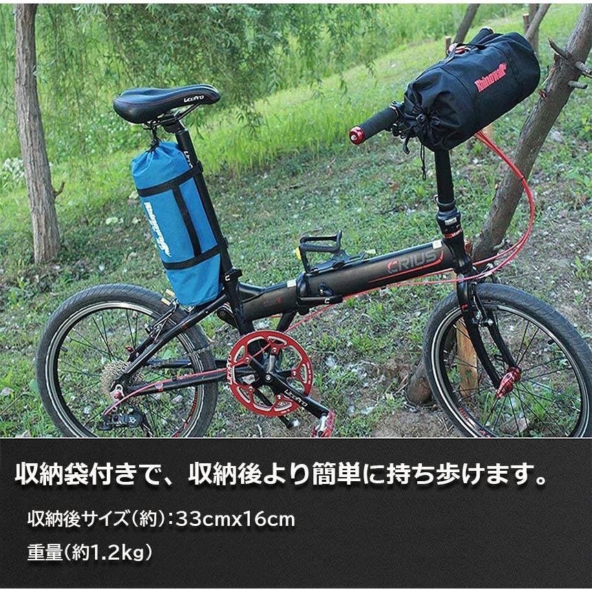 輪行バッグ 折りたたみ自転車 収納 バッグ 保管バッグ 自転車収納 16インチから20インチ対応 専用収納付き 輪行袋 自転車 輪行用 サイクリング 送料無料｜ad-hitshop｜05