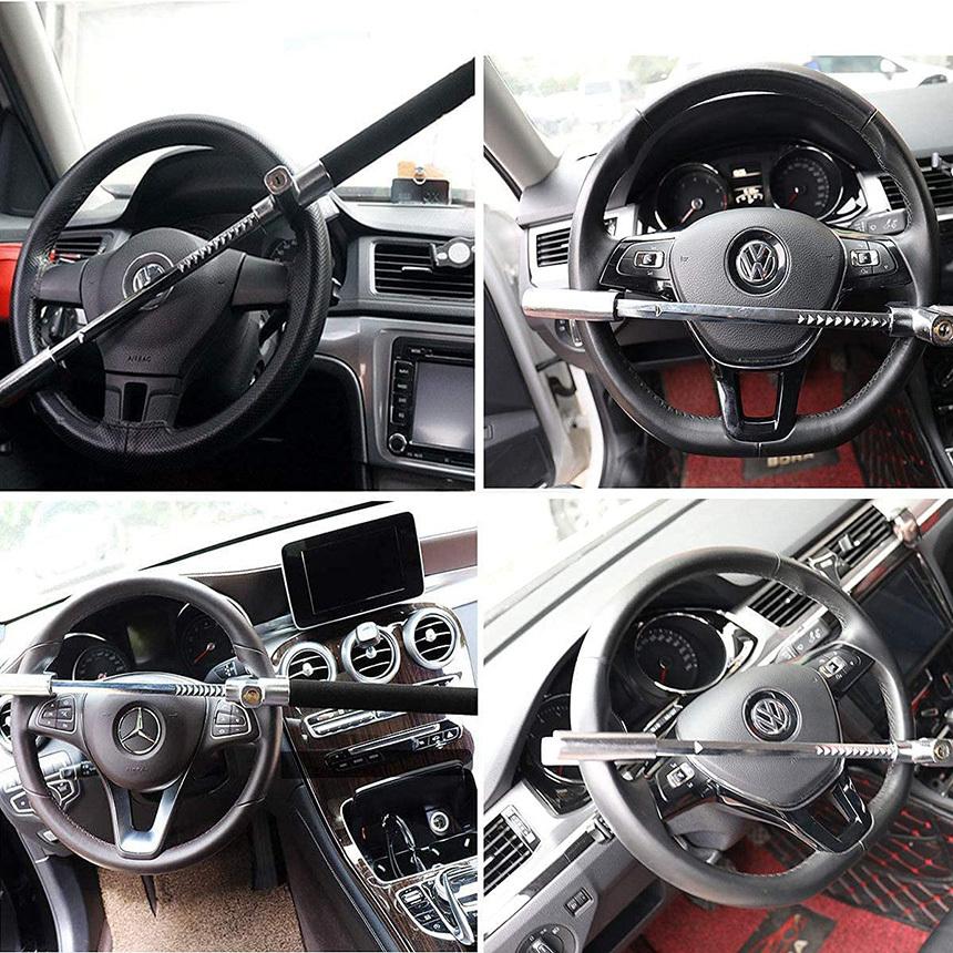 爆買 ハンドルロック カーロック ステアリングロック 愛車 盗難防止