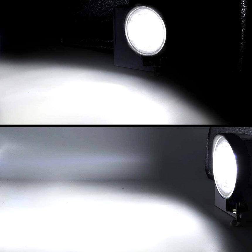 作業灯 ワークライト 4個セット72W LED デッキライト LED投光器 72w