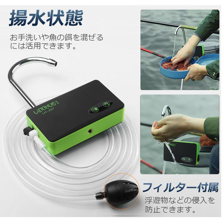 ポンプ 3台セット エアーポンプ ウォーターポンプ 給水ポンプ 小型 