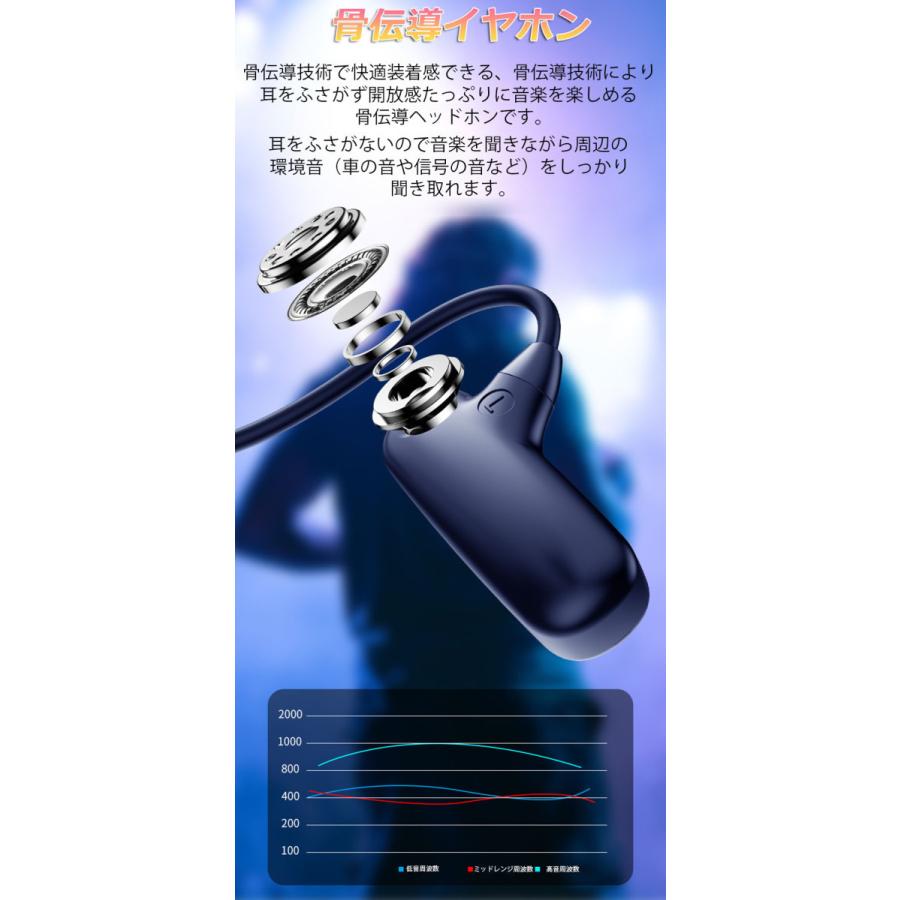 イヤホン 4個セット 骨伝導イヤホン bluetooth 耳掛け式 ワイヤレス