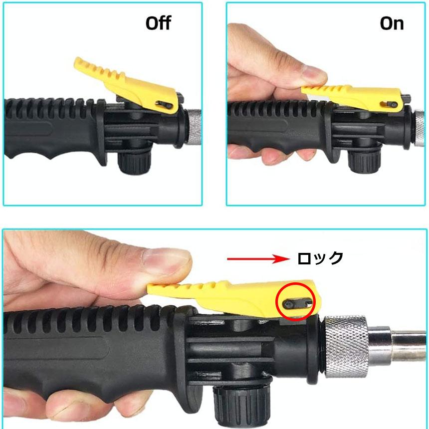 スプレー洗車ガン 高圧クリーニングガン 2個セット スプレー 洗車 ガン ノズル2通り 簡単装着 洗浄 掃除 洗車 エアコン 花園用 車内・エアコン・多場合掃除可能｜ad-hitshop｜03