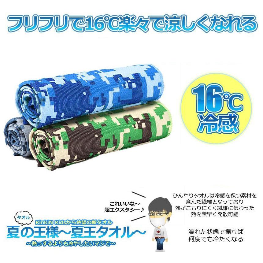 冷却タオル 冷感タオル 速乾タオル ひんやりタオル 瞬冷タイプ 3枚