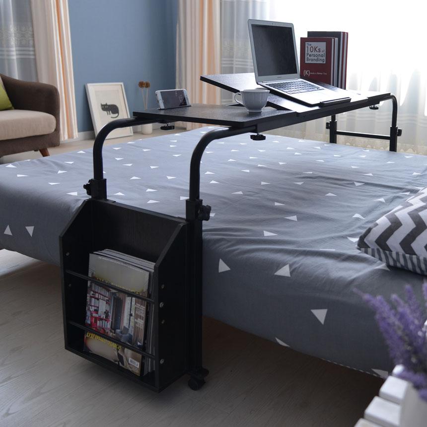 ベッドテーブル サイドテーブル 伸縮可能 天板 角度調節 おしゃれ 介護