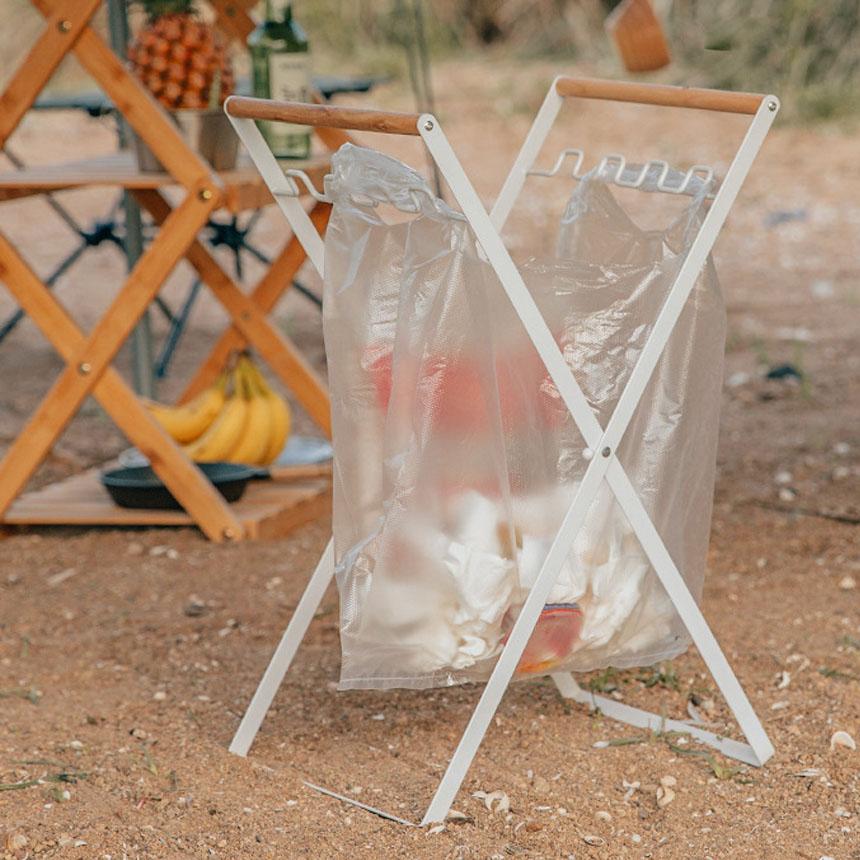 ゴミ箱 ごみ箱 ゴミ袋 スタンド 3個セット レジ袋スタンド式 ハンガー