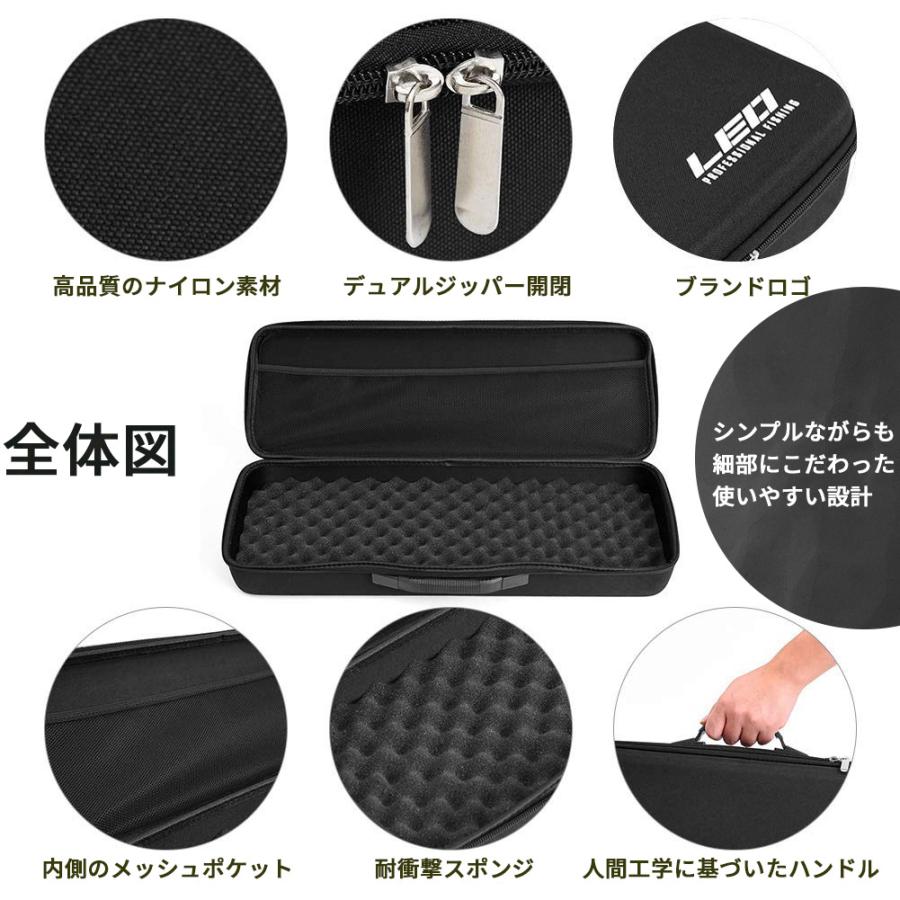 釣り竿ケース 3個セット 釣りバッグ フィッシングバッグ ロッドケース