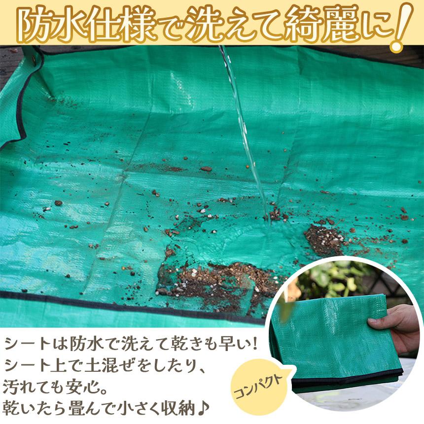プラス工房 防水マット／正方形Ｍサイズ(グラスグリーン) うさぎをはじめ小動物の部屋んぽマット‐洗える大きなマット – プラス工房