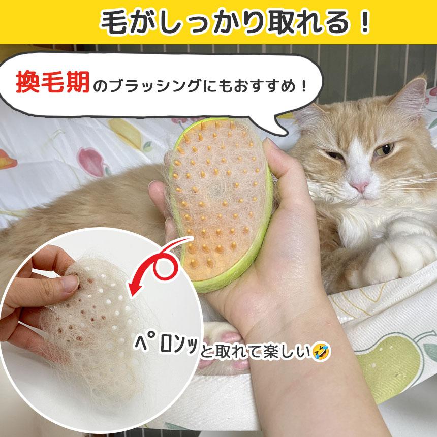 ペット用スプレーブラシ USB充電式 ダンボール 箱 楽天市場】ミストブラシ ペットブラシ 犬猫両用 噴霧式 充電式 長毛 短