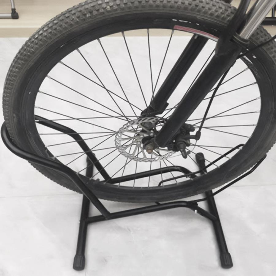 自転車 スタンド サイクルスタンド 4台セット 前後輪両対応 転倒防止 