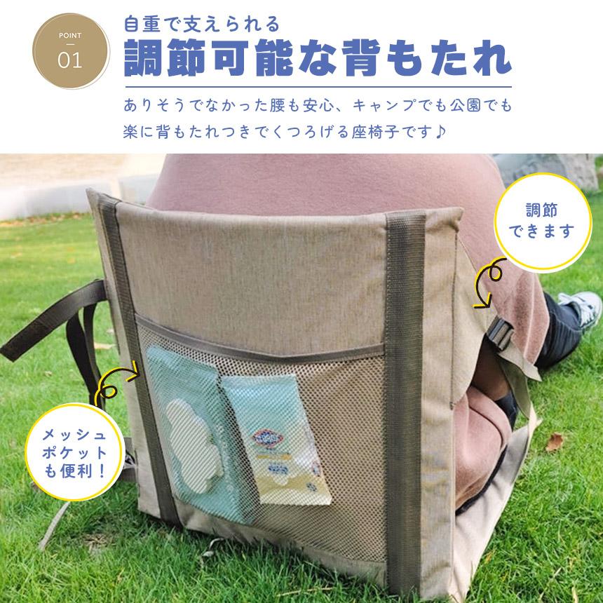 折りたたみ座椅子 2個セット 折りたたみ椅子 コンパクト 軽量 軽い