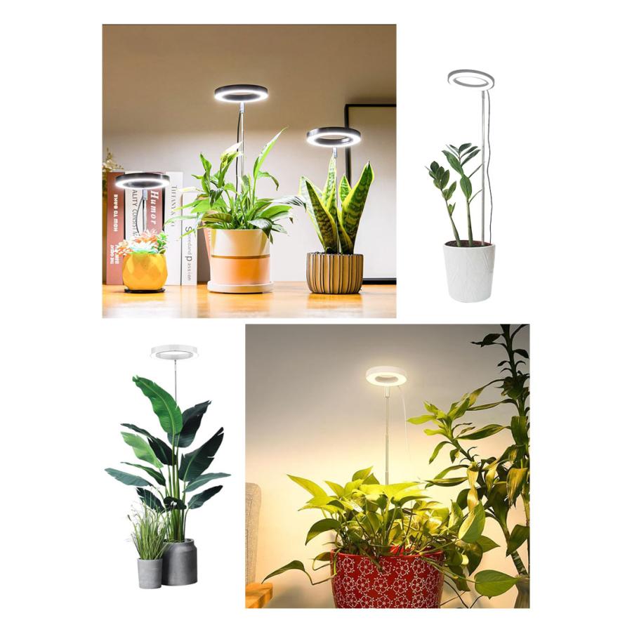 植物育成ライト LED タイマー 3個セット 植物育成LED 観葉植物育成