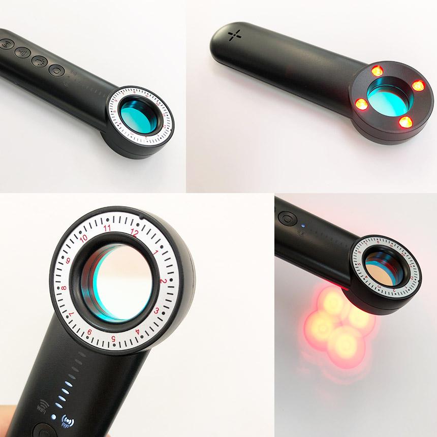 隠しカメラ 盗聴器 発見機 3個セット 探知機 盗聴 盗撮 GPS WI-Fi 電波