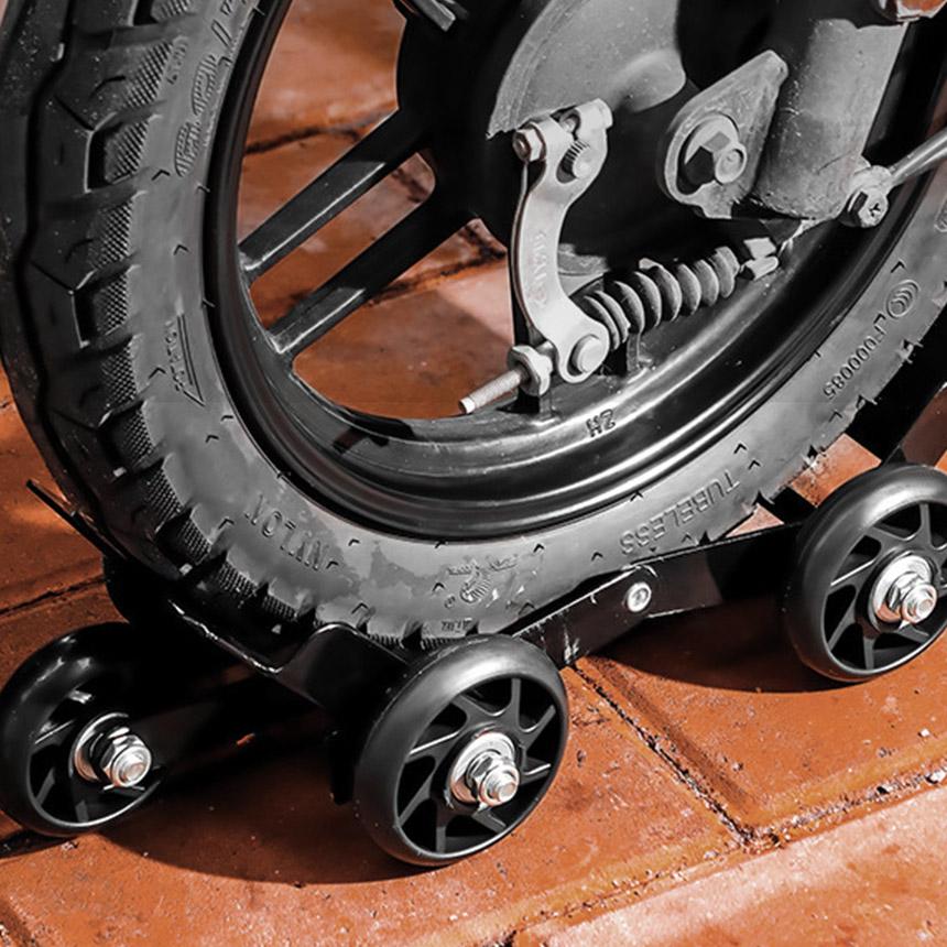 バイク 移動 キャスター パンク 修理 バイクムーバー タイヤ幅約7cm