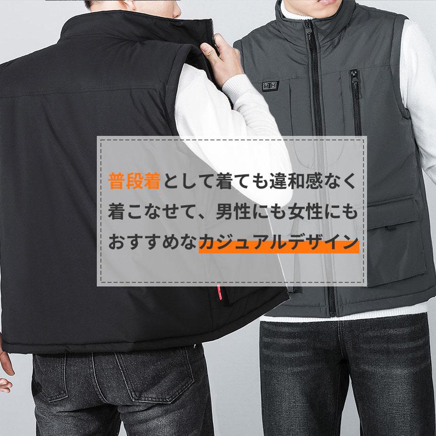 電熱ベスト 電熱ウェア 2枚セット ヒーターベスト ベスト ヒーター 暖かい 4サイズ M L XL 2XL XXL 電熱ジャケット 防寒 インナー ノースリーブ 加熱ベスト メンズ レディース 速暖 あったかい あたたかい 大きいサイズ USB給電 DC 防寒ウェア 黒 ブラック 緑 ネイビー 紺色 電熱ベスト 電熱ウェア ヒーターベスト ベスト ヒーター 暖かい 4