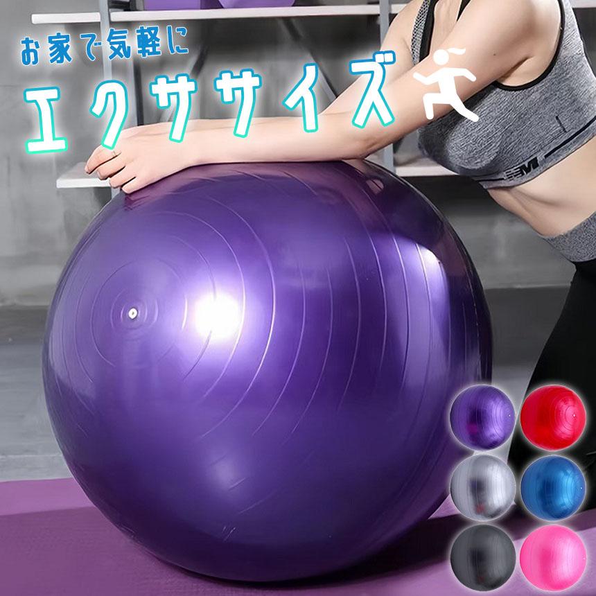 バランスボール ヨガボール ヨガ 椅子 直径55cm ジムボール