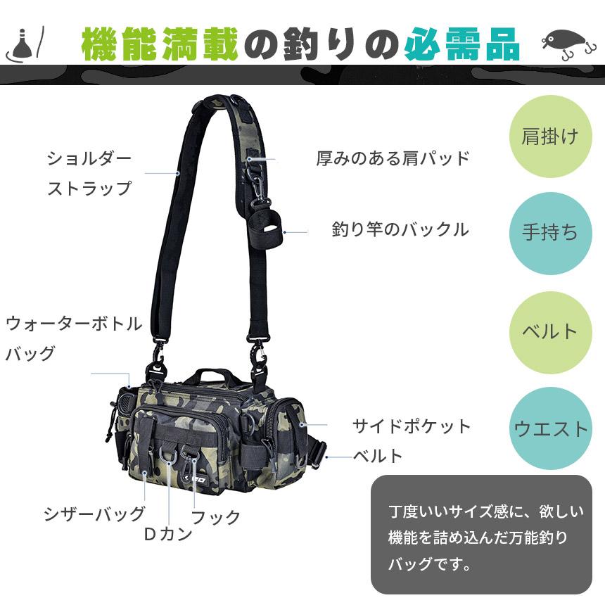 爆買 フィッシングバック 釣り バッグ 2カラー タックルバッグ 1000D