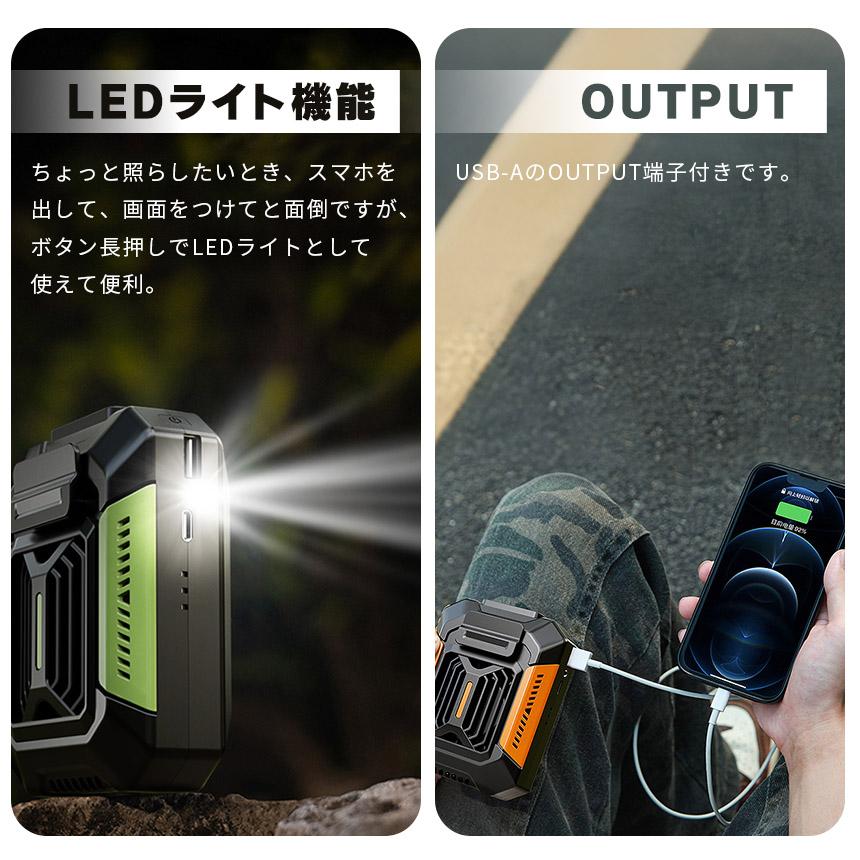 腰掛け扇風機 ベルトファン 強力 3個セット 大風量 3段階風量調整 軽量