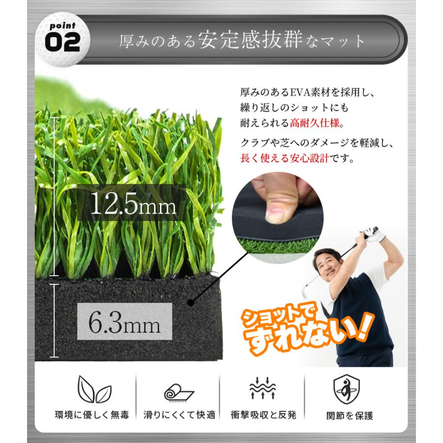 ゴルフマット ゴルフ練習マット ゴルフ 練習用 大型 スイング 素振り