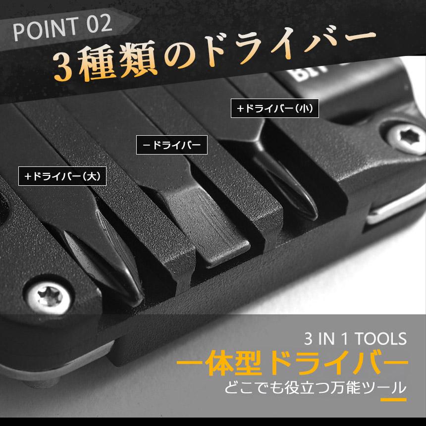 極小 多機能ツール ドライバー ナイフ マルチツール 工具 ドライバー
