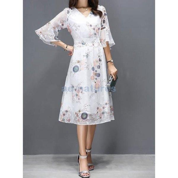 柔らかい ニット ワンピース レディースロングｔシャツワンピース きれいめ 冬 長袖 結婚式 ロング ミディアム 七分袖 長袖 フレア メール便なら送料無料 Www Doctor Plan Com