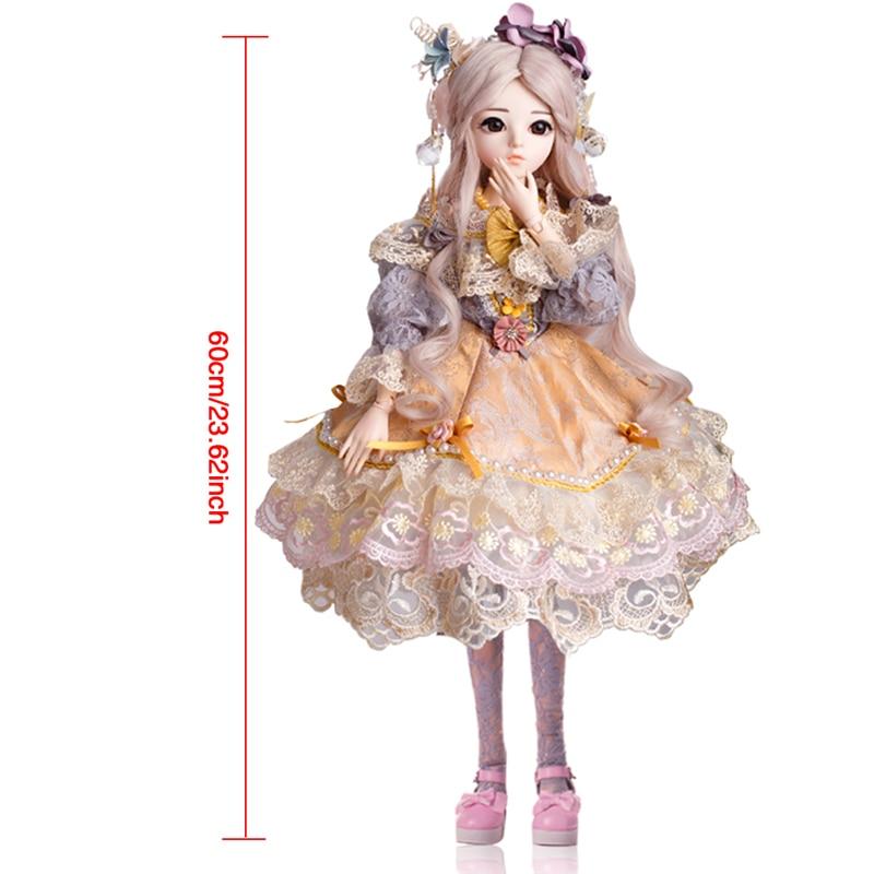 球体関節人形 60cm かわいい ドール人形 フルセット 本体 メイクアップ ウィッグ 服 靴 Gh オートドリーム 通販 Yahoo ショッピング