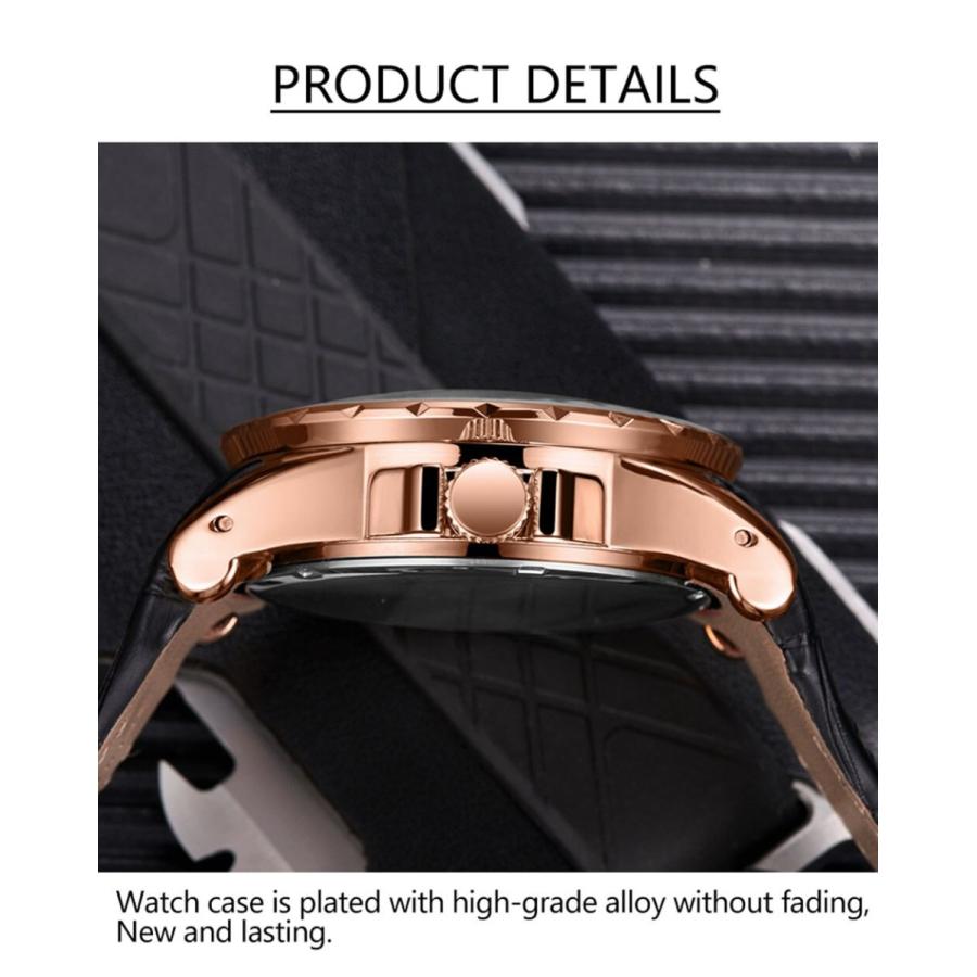 腕時計 メンズ 40代 20代 30代 50代 ユニークなクォーツ時計