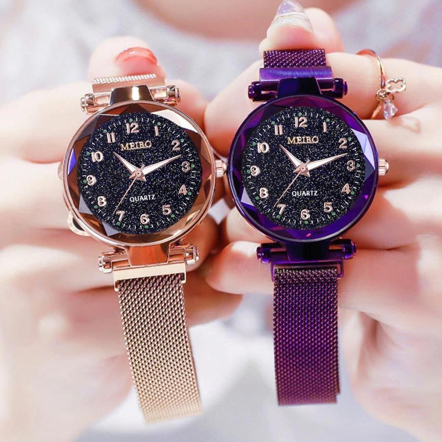 腕時計 レディース 星空 おしゃれ ウォッチ 腕時計 可愛い 安い プチプラ Mh 0146 オートドリーム 通販 Yahoo ショッピング