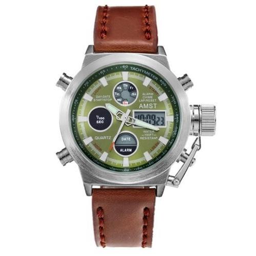 AMST 腕時計 Amazon.co.jp: [AMST] 高級ブランド男性腕時計、編組バンド