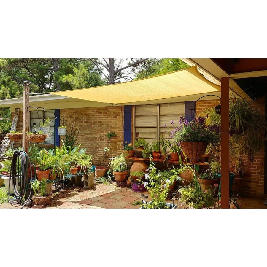 日よけシェード 庭 正方形 目隠し おしゃれ 紫外線 丈夫 3 6 3 6ｍ Mh 1104 オートドリーム 通販 Yahoo ショッピング