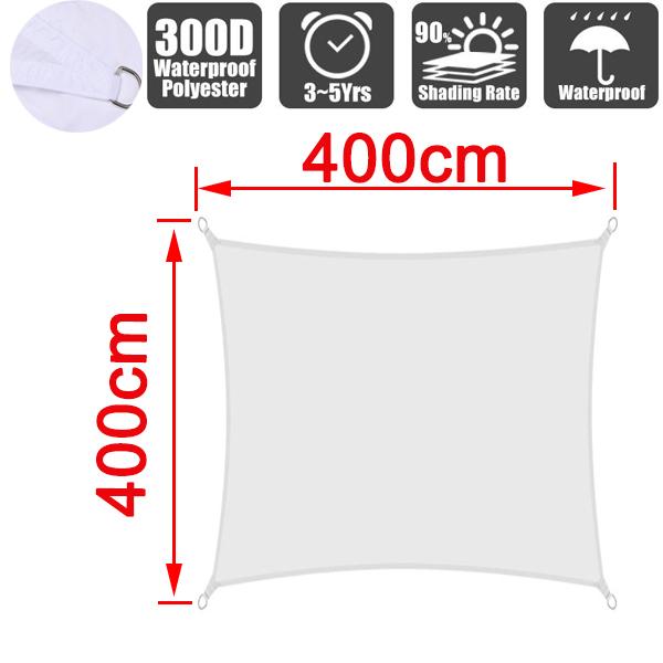 最新人気 日除けタープ 庭 ベランダ おしゃれ 4x4m 白 サンシェード 西洋風 人気no 1 本体 Ambalaje Plastic Ro
