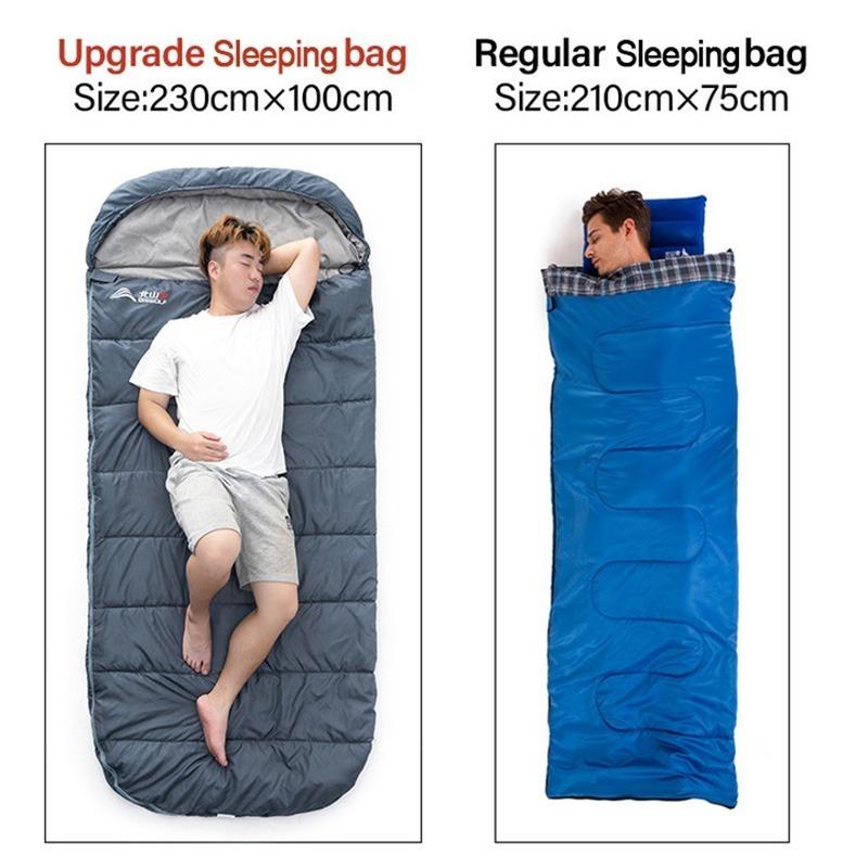 キャンプ 寝袋 BSWOLF 冬用幅広ビッグサイズ軽量キャンプスリーピングバッグ :mh-1271:オートドリーム - 通販 - Yahoo