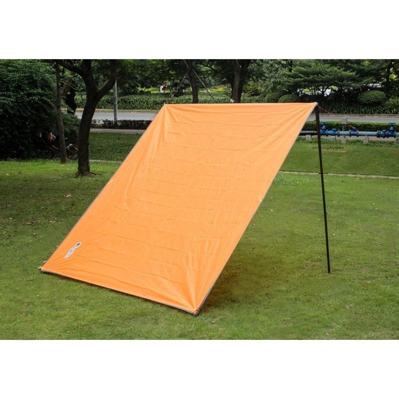 キャンプ タープ 1.8x2.2m防水210Dオックスフォードクロスタープ