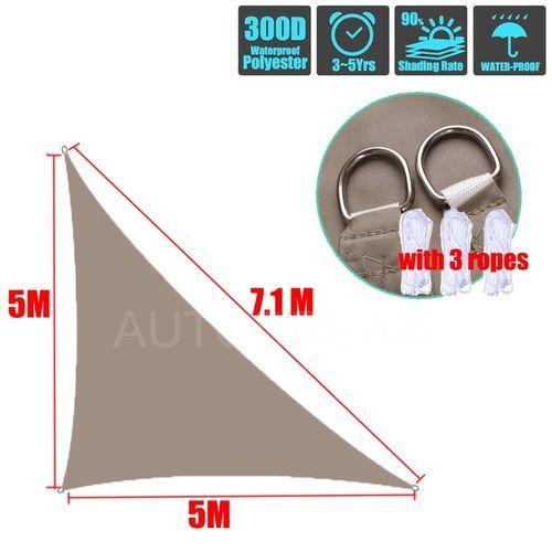 タープテント タープ 庭 日よけ シェード 三角形 目隠し おしゃれ