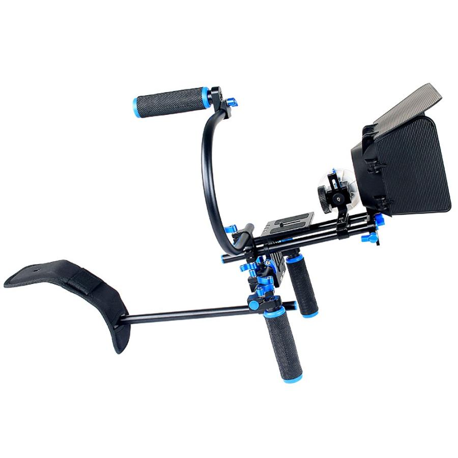 業務用ビデオカメラの撮影サポートリグ 業務用ビデオカメラの撮影サポートリグ