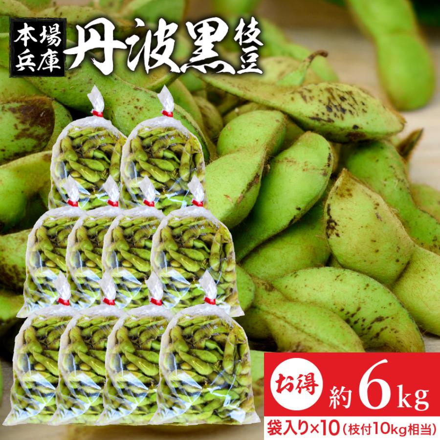 えだまめ 冷凍 丹波黒枝豆 熟成 600g（200g×3パック） 国産 京都 丹波 黒豆