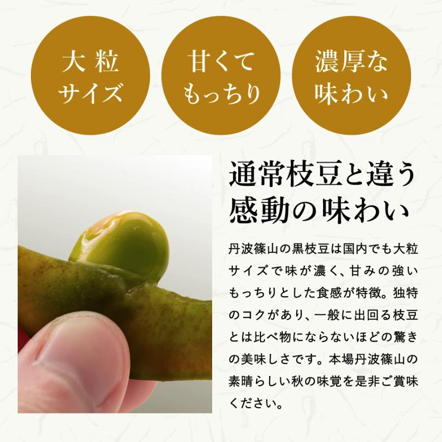 2025年度産の新豆 本場 丹波篠山産の黒枝豆300g袋入り 莢のみ もっちり