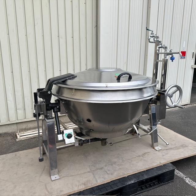 服部工業 ガス回転釜 GHSL-35 中古 1ヶ月保証 2018年製 都市ガス 幅