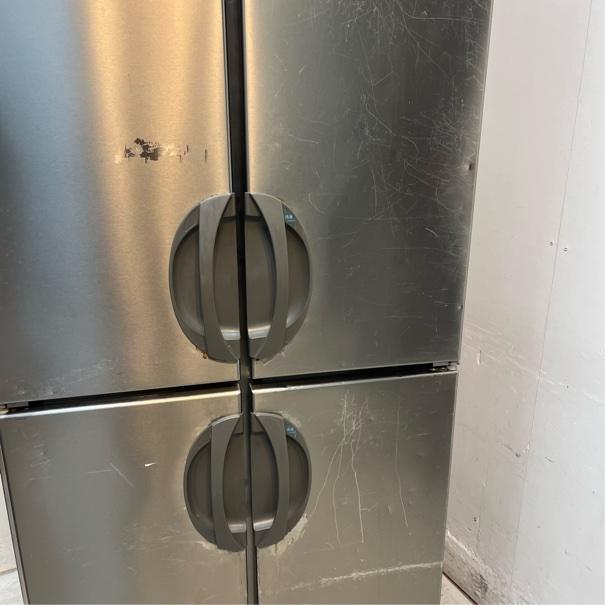 ☆フクシマ 2018年製☆ 縦型2ドア冷蔵庫♪ガラス扉仕様