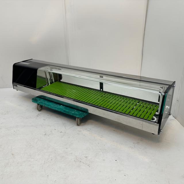 大和冷機 冷蔵ネタケース DN501-L 業務用 寿司 幅150cm 左ユニット 大和冷機 冷蔵ネタケース DN501-L 中古 1週間保証 2013年製 単相100V