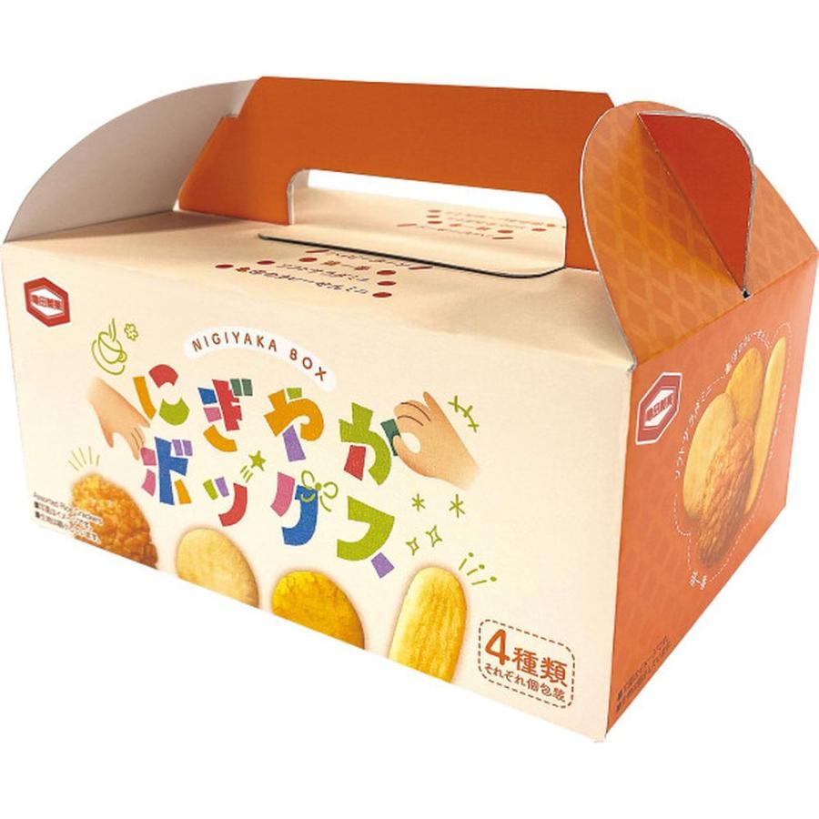 ギフト ホワイトデー おかき・あられ 亀田製菓 A36にぎやかボックス