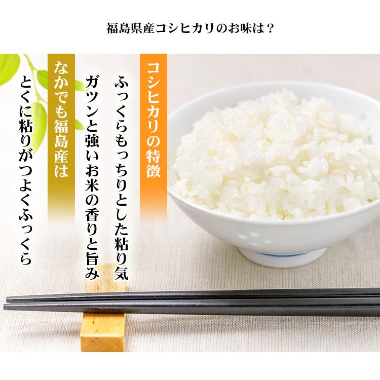 コシヒカリ お米 20kg 送料無料 白米 5kg×4袋 福島県産 令和7年産 一等