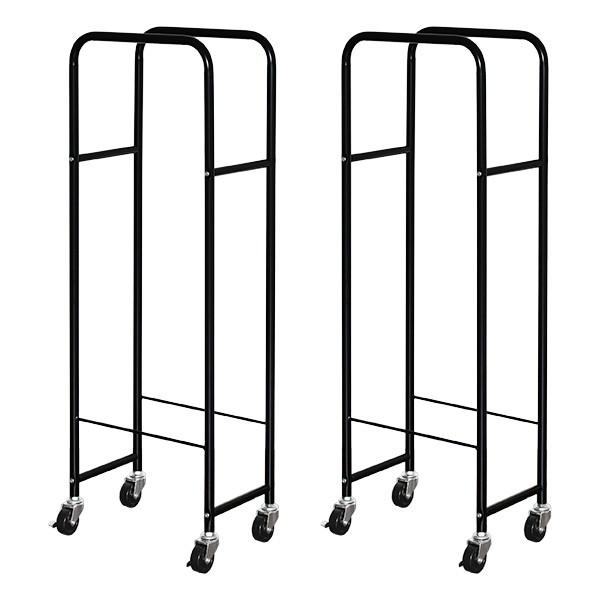 タイヤラック カバー付き 2個組 軽自動車用 4本収納 幅18cm 外径60cm