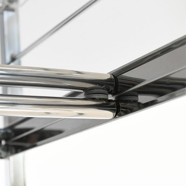 足立製作所 キッチンワゴン キャスター付き 3段 幅43.5cm 収納