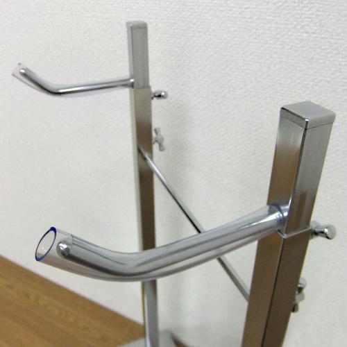 自転車スタンド 1台用 室内 縦置き メンテナンス ディスプレイ 転倒