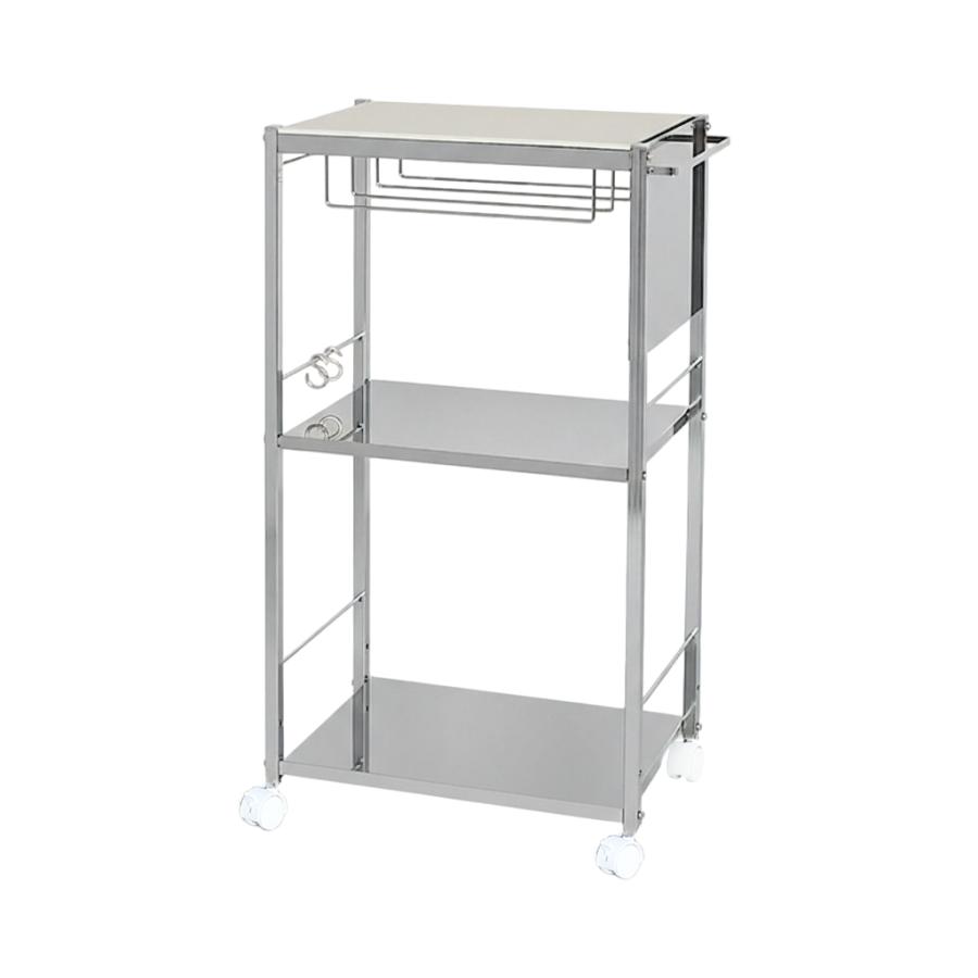 足立製作所 包丁スタンド付キッチン作業台 幅48cm ｜ 送料無料 日本製