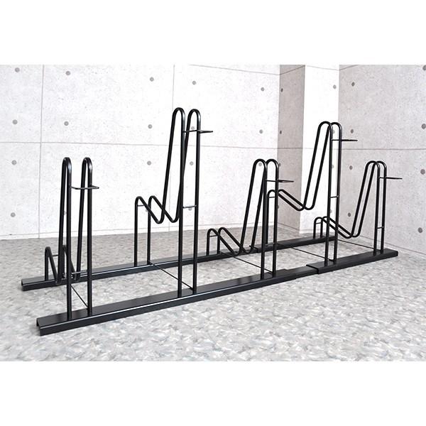 自転車スタンド 連結キット 2個組（2台用・3台用） : 足立製作所 
