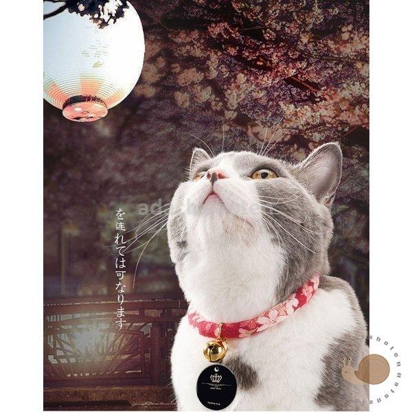 猫用首輪 小型犬 鈴付首輪 和風 ネコ用 可愛い お洒落 シンプル ペット用品