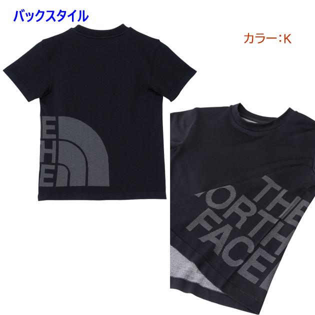 キッズTシャツ 24春夏NEW THE NORTH FACE(ノースフェイス) ショートスリーブエンジニアードビッグロゴクルー(ジュニア/Tシャツ) NTJ32471｜adachiundouguten｜02