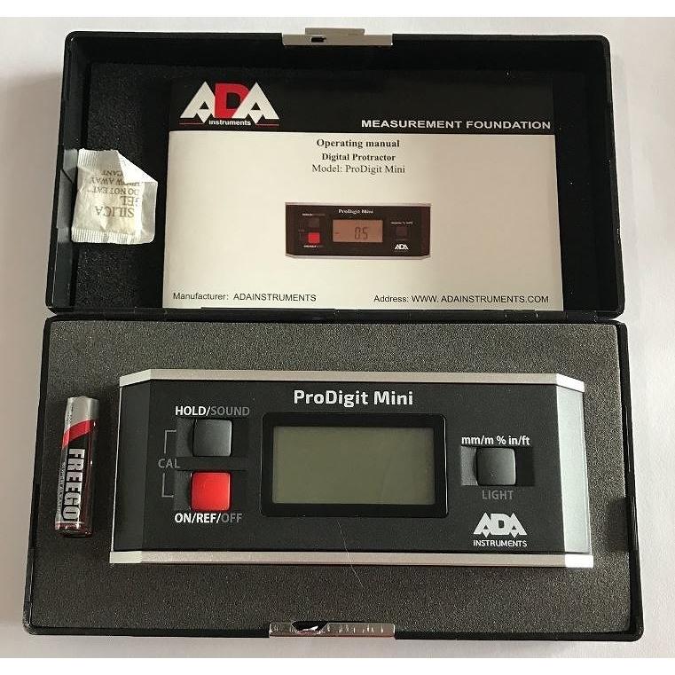 3％OFF デジタル水平器 プロデジミニ専用ケース付き 加速度センサー