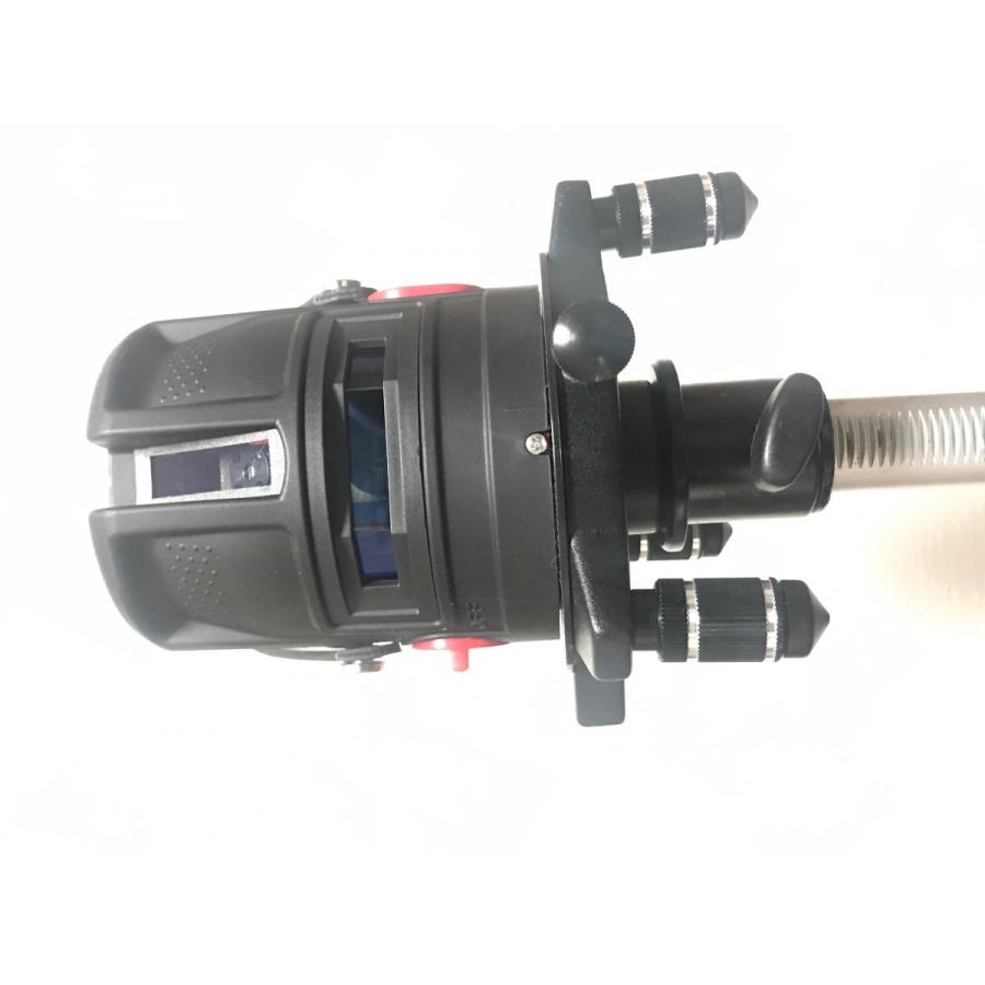 3％OFF エレベーター三脚 5/8インチネジアルミ金属製 墨出し器用